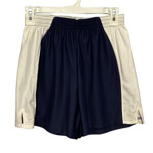 New Under Armour UA Loose Performance Shorts Size XS Blue and White, Heatgear